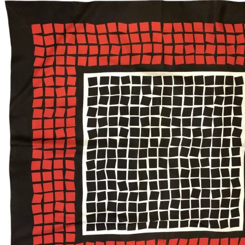 182187BG (S1) Christian Dior Scarf Multicolor Silk - Picture 4 of 9